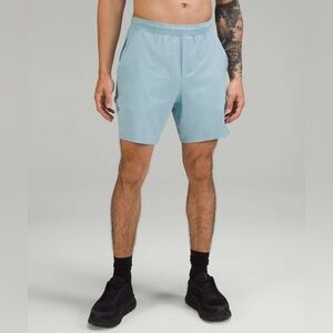 Lululemon Men’s Pace Breaker Linerless Shorts 7” Blue M